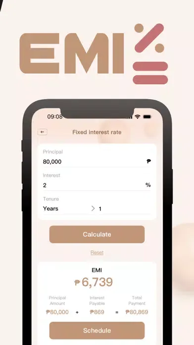 KreditKaya-EMI loan calculator应用截图