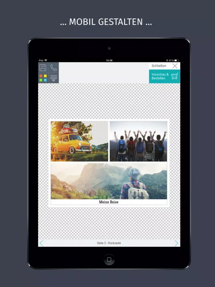 Скриншоты Karten-Paradies Postkarten iPad 
