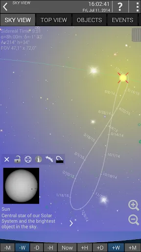 Скриншоты Mobile Observatory 2 - Astrono