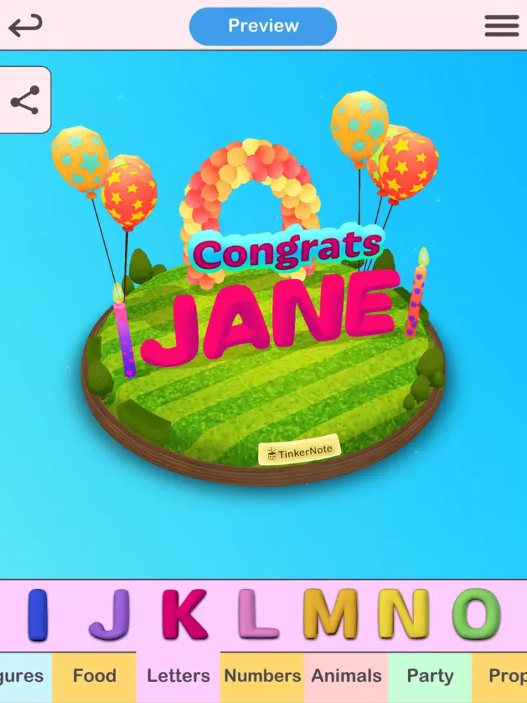 Capturas de pantalla de TinkerNote iPad 
