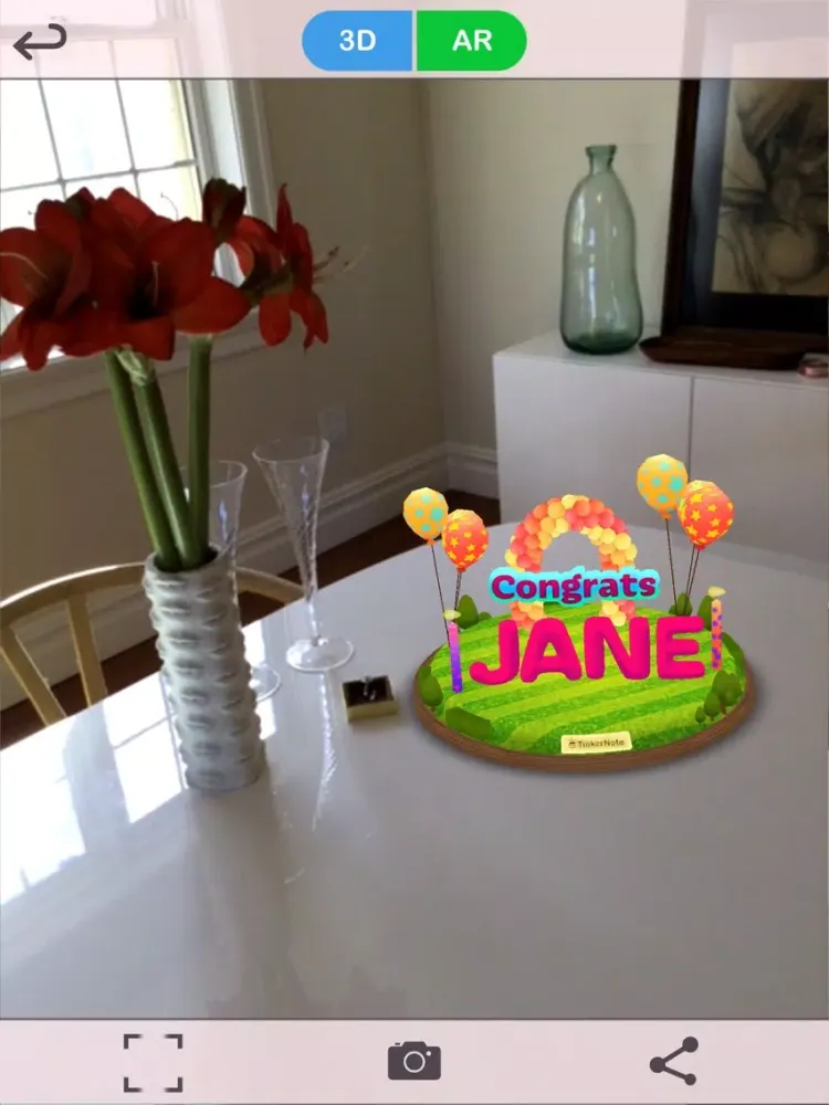 Capturas de pantalla de TinkerNote iPad 