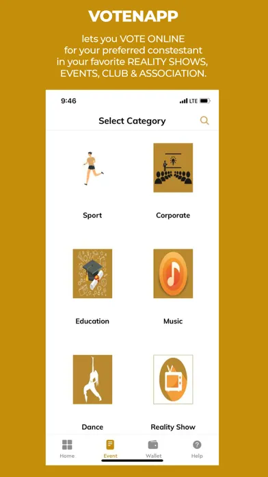 VotenApp Screenshots