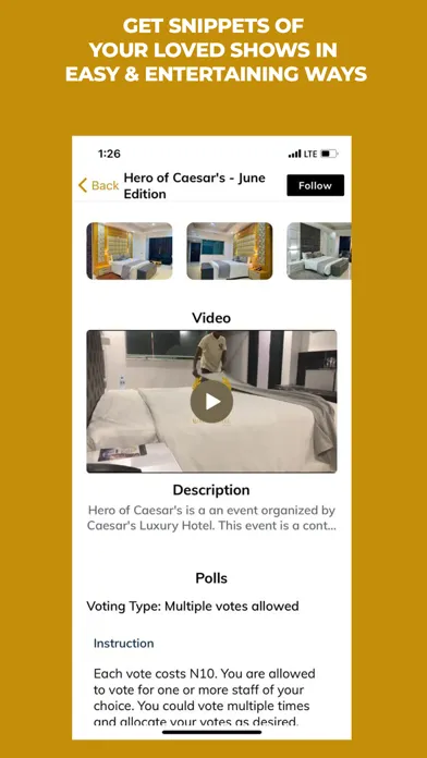 VotenApp Screenshots