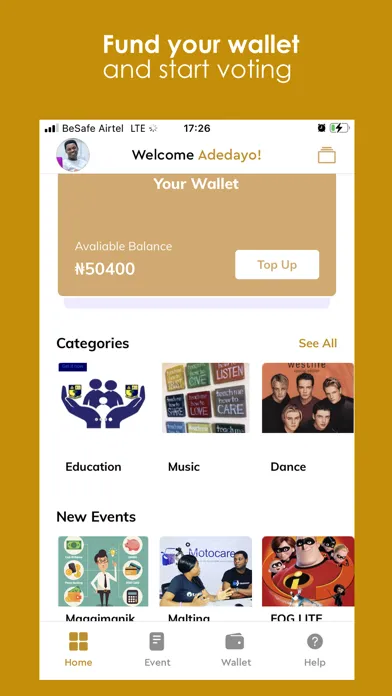 VotenApp Screenshots