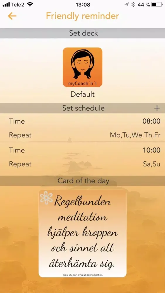 myCoachni Screenshots