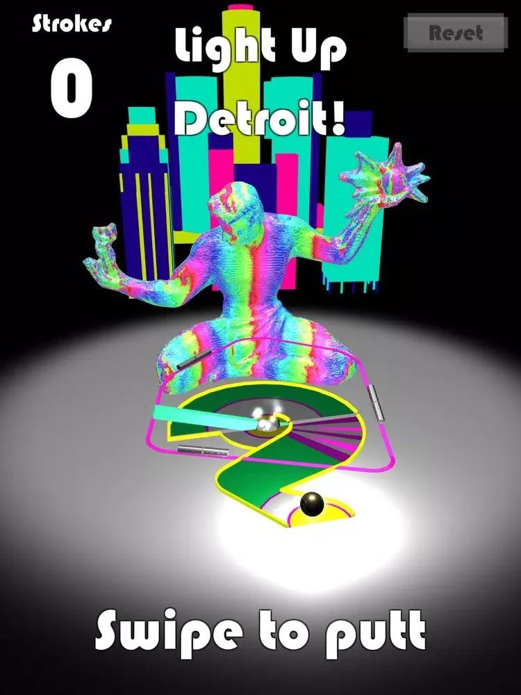Detroit Putt iPad  স্ক্রিনশট