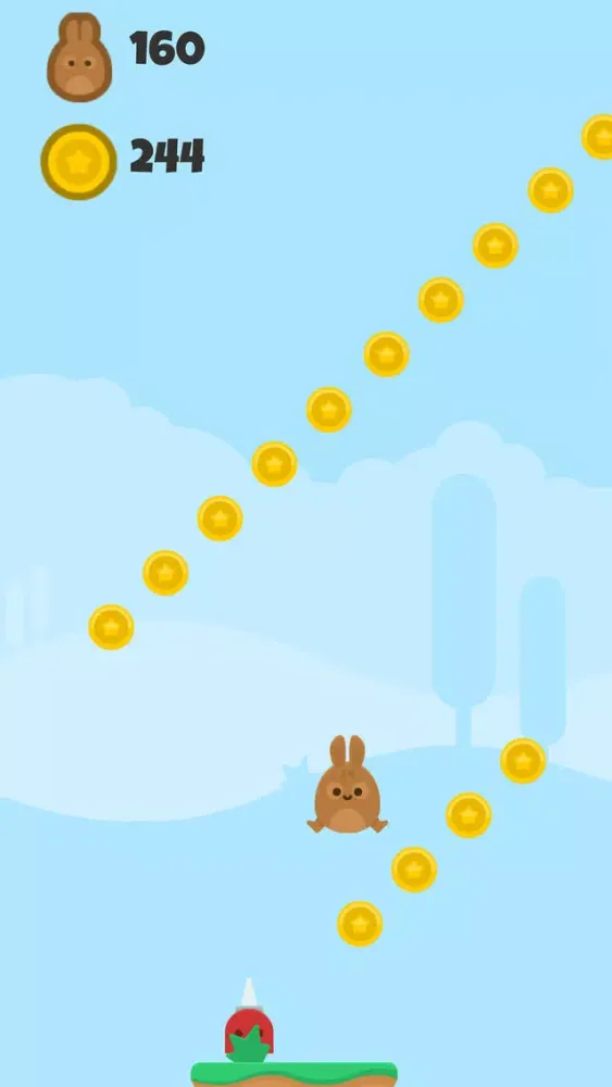 Ảnh chụp màn hình của Doodle Rabbit Jump