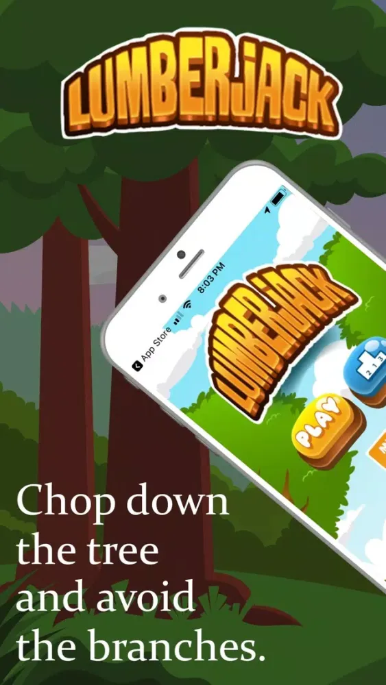 Lumberjack Tree Chop - Premium 스크린샷