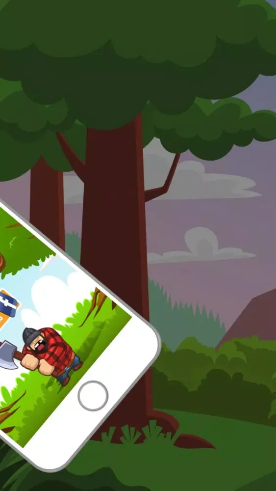 Lumberjack Tree Chop - Premium 스크린샷