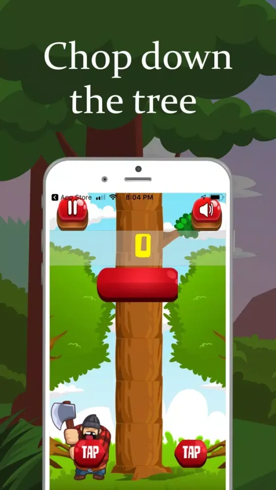 Lumberjack Tree Chop - Premium 스크린샷