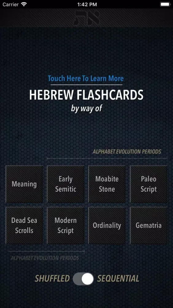 Screenshot di Learn Hebrew - Alphabet