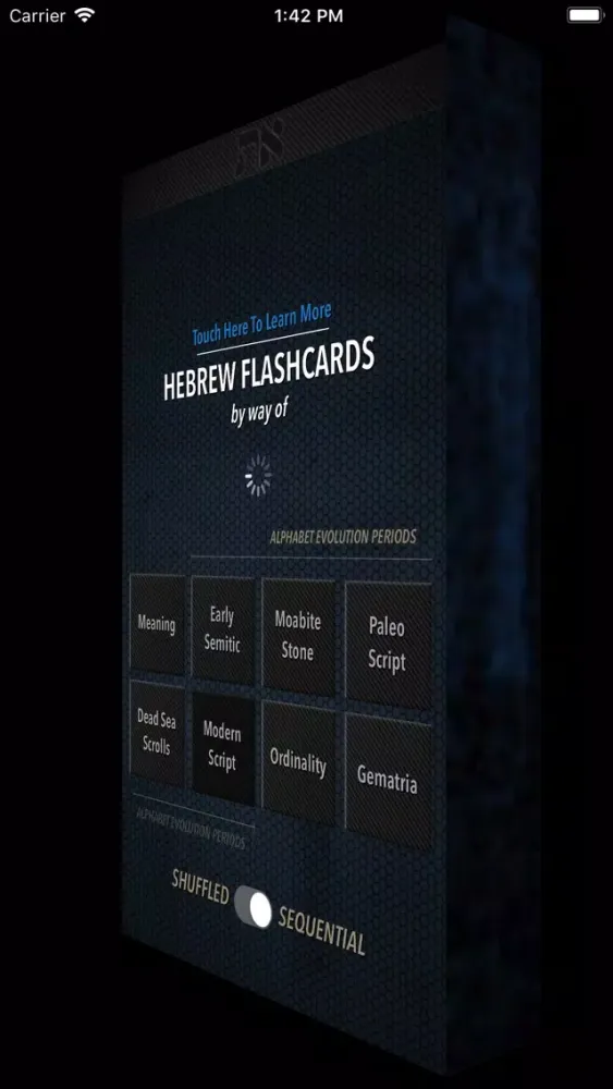 Screenshot di Learn Hebrew - Alphabet