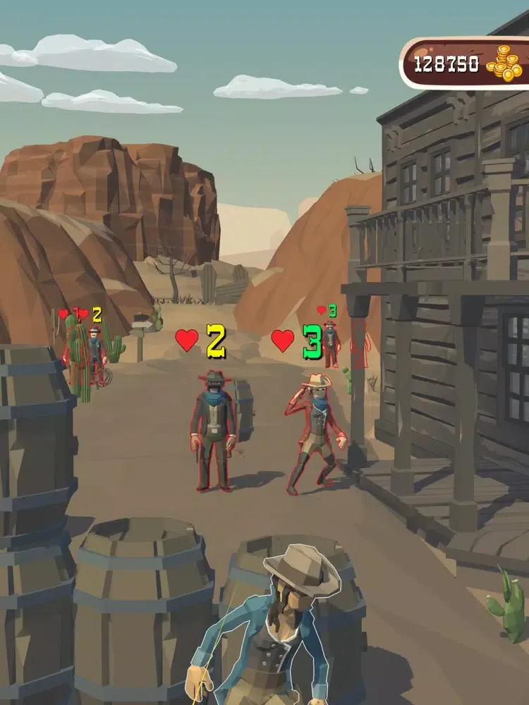 Cowboy Duel! iPad  Screenshots