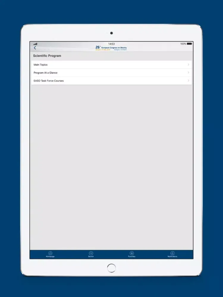 Capturas de pantalla de ECO 2019 iPad 