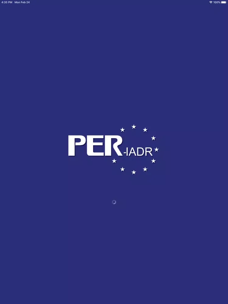 Capturas de pantalla de PER-IADR2020 iPad 