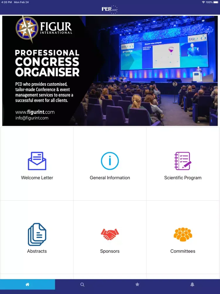 Capturas de pantalla de PER-IADR2020 iPad 