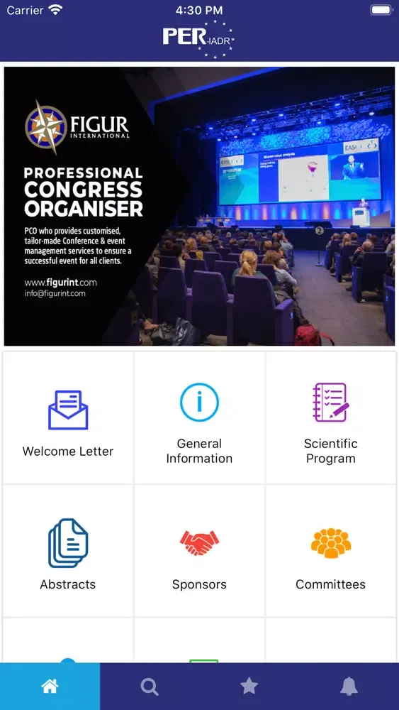Capturas de pantalla de PER-IADR2020