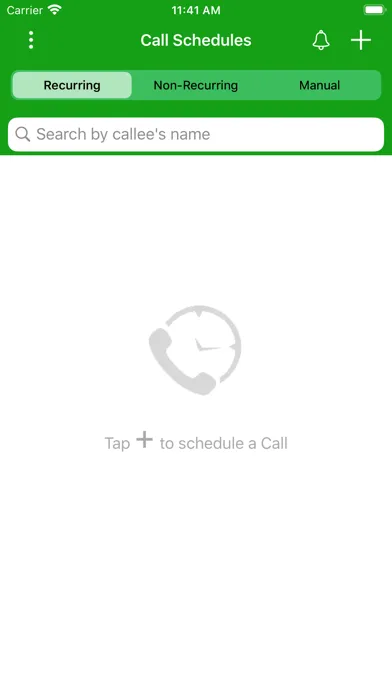 Call Scheduler and Reminder Screenshots