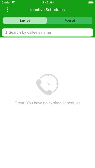 Call Scheduler and Reminder Screenshots
