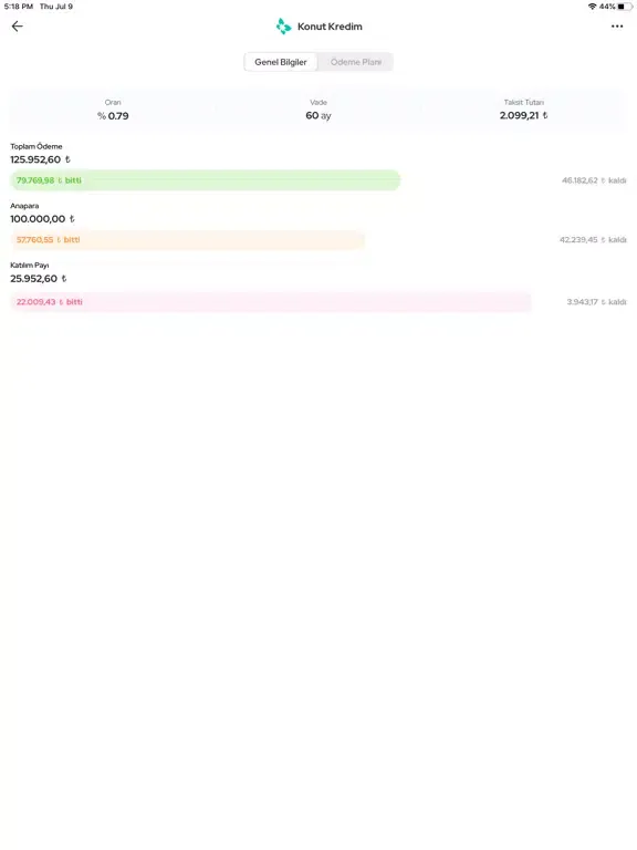 Kredi Hesaplama Kredya iPad  Screenshots