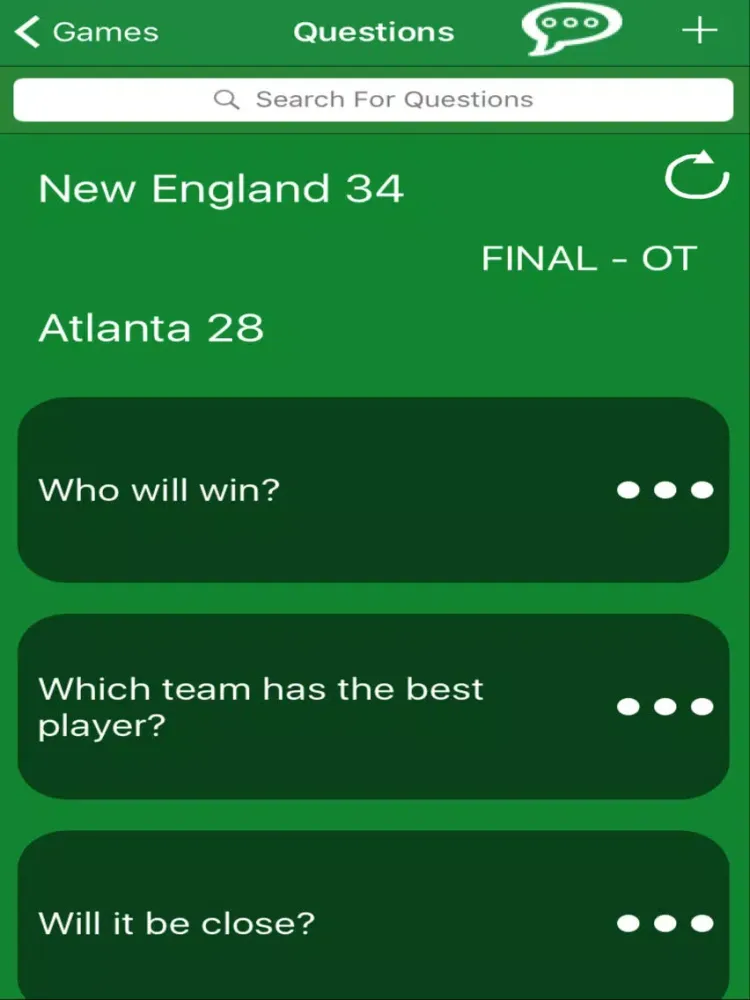ภาพหน้าจอของ Game Vote iPad 