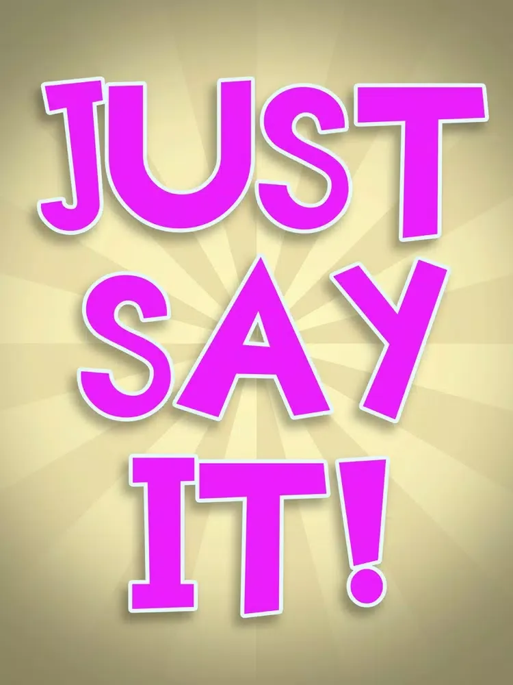 Just Say It Sticker Pack iPad  स्क्रीनशॉट