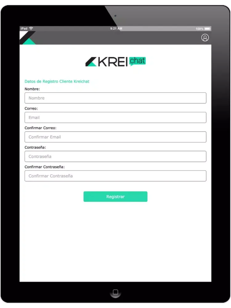 Screenshot di Kreichat Partner iPad 