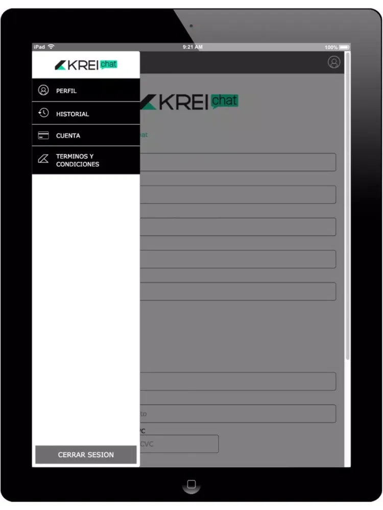Screenshot di Kreichat Partner iPad 