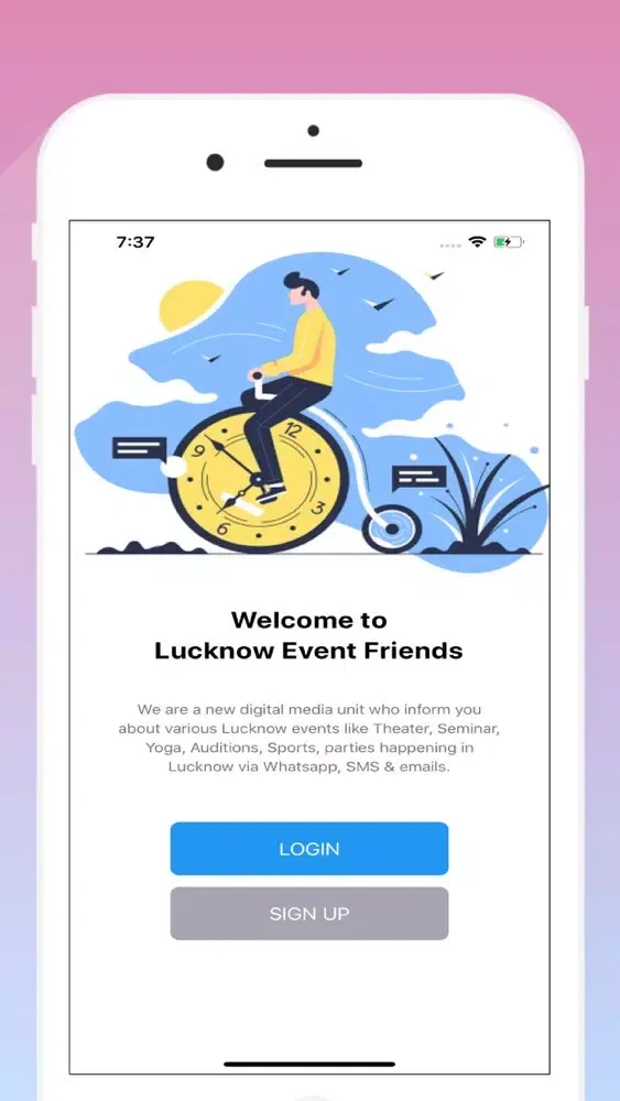 Ảnh chụp màn hình của Lucknow Event Friends