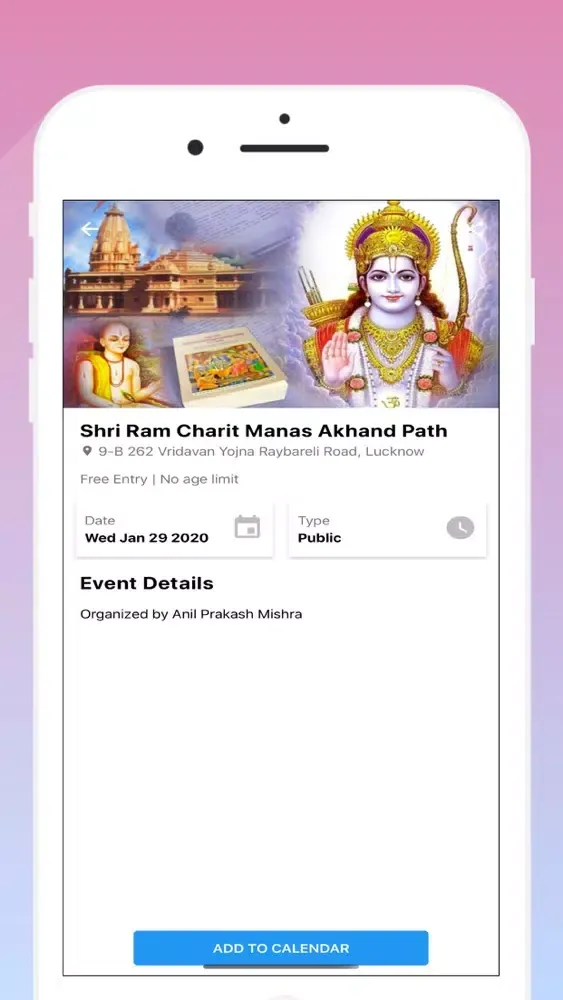 Ảnh chụp màn hình của Lucknow Event Friends