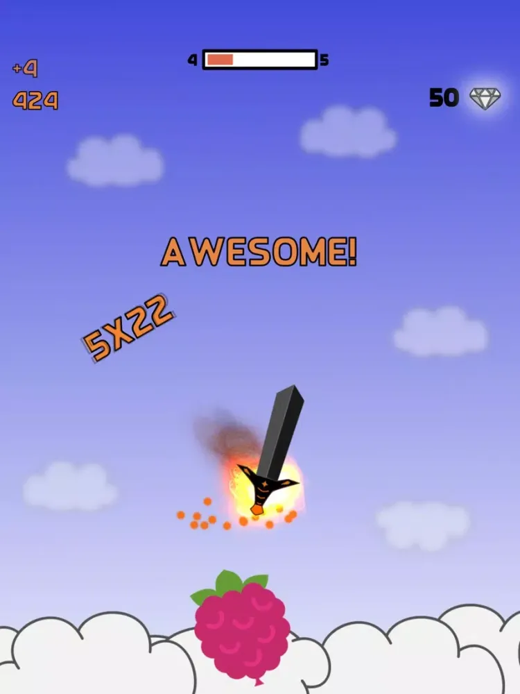 Ảnh chụp màn hình của Fruit Balloons iPad 