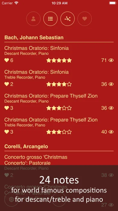 fornota: Christmas Rec./Piano स्क्रीनशॉट