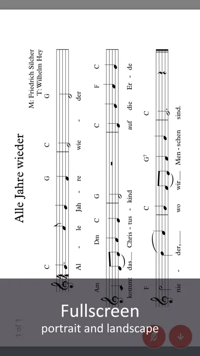 Screenshot di fornota: Christmas Carols