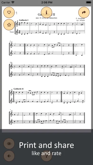 fornota: Recorder Duets應用截圖