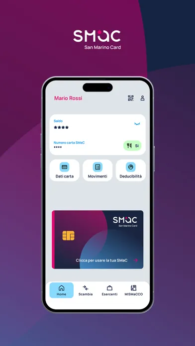 ภาพหน้าจอของ SMaC Card