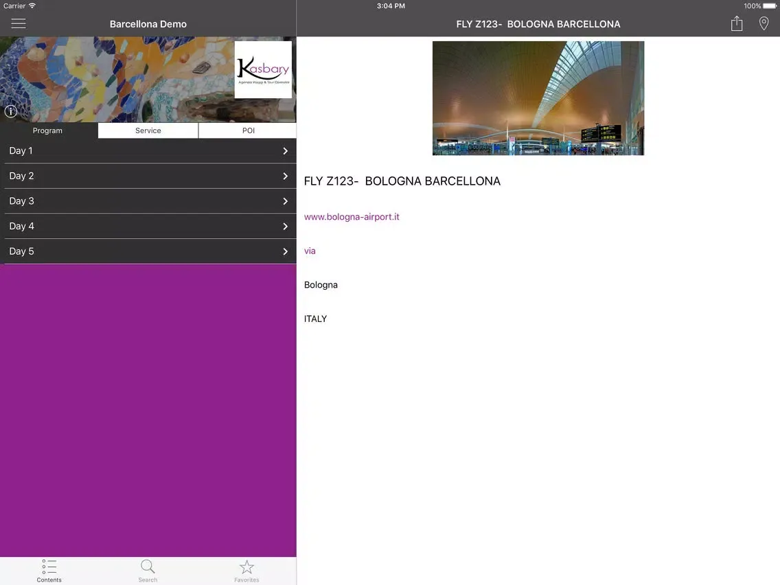 ภาพหน้าจอของ Kasbary iPad 