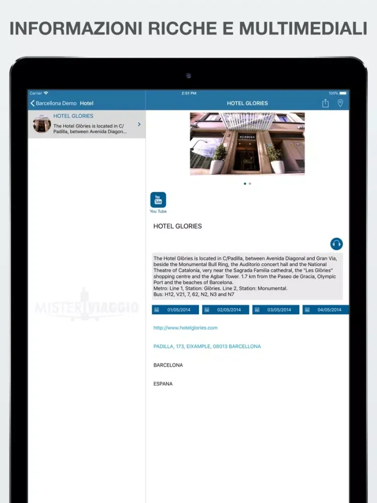 Mister Viaggio iPad  Screenshots