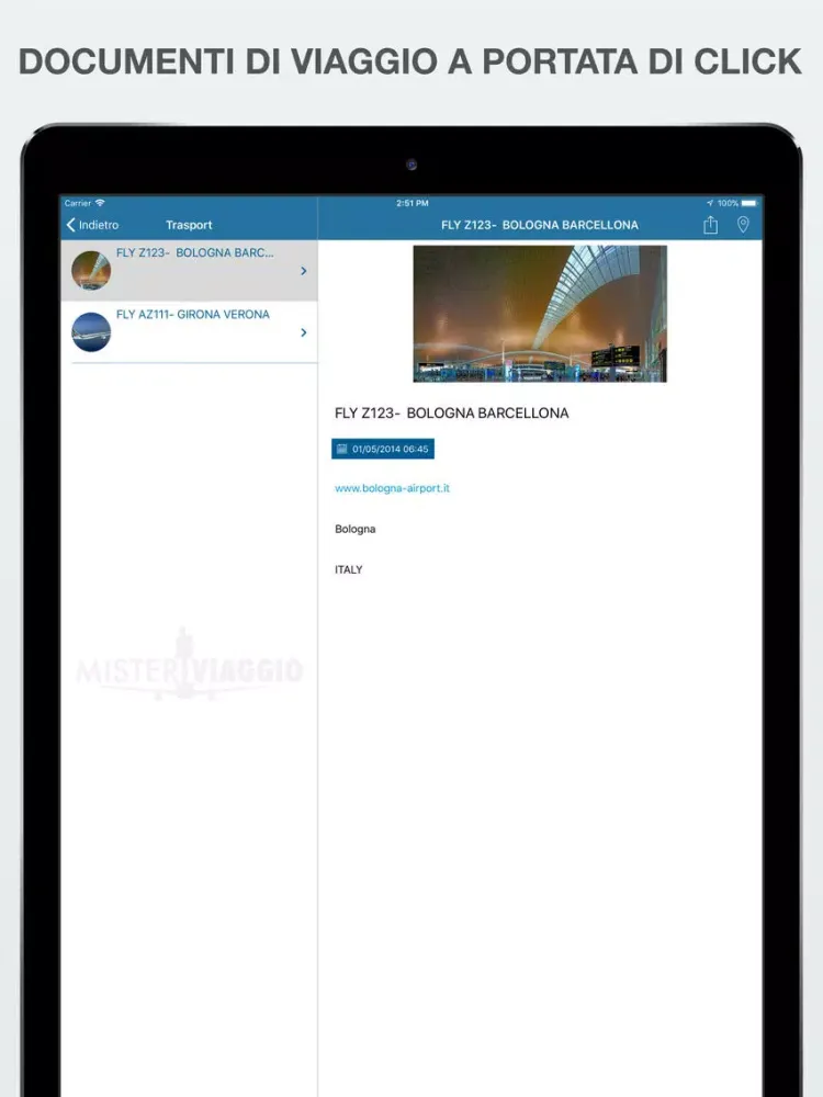 Mister Viaggio iPad  Screenshots