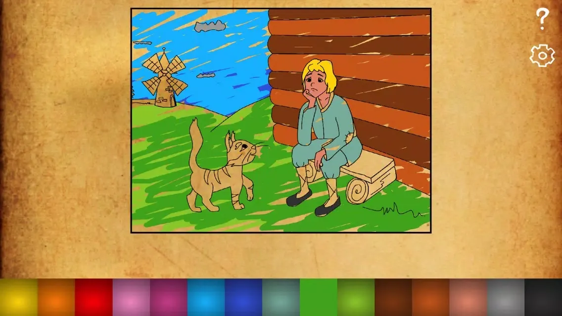 Read&Paint: Puss In Boots স্ক্রিনশট