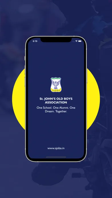 Tangkapan skrin Sjoba-One School. One Alumni.