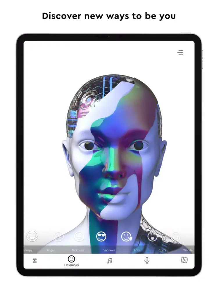 iHalo - 3D Avatars iPad  স্ক্রিনশট