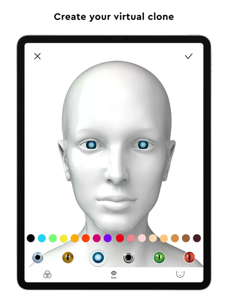 iHalo - 3D Avatars iPad  স্ক্রিনশট