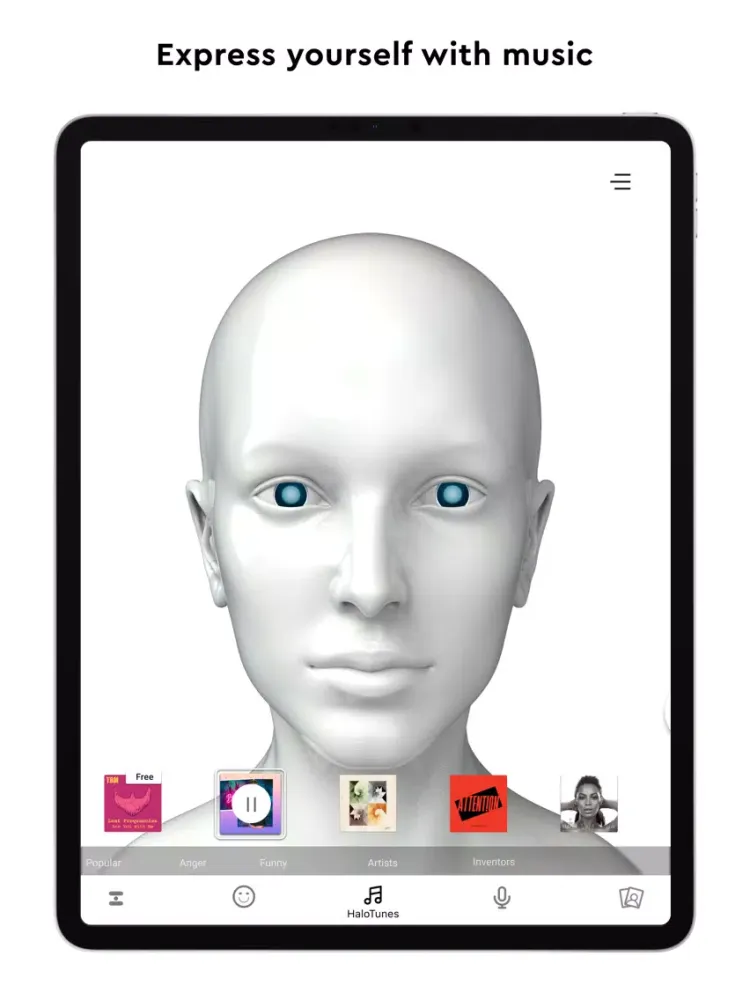 iHalo - 3D Avatars iPad  স্ক্রিনশট