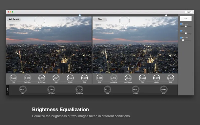 تصاویر Sabacan - Image color tone inspector / comparator