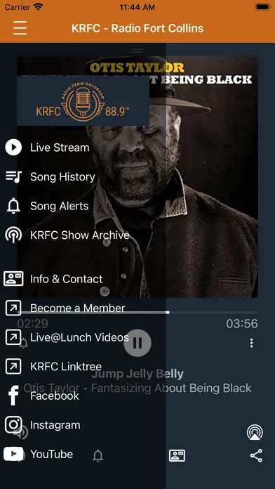KRFC 88.9FM Radio 스크린샷