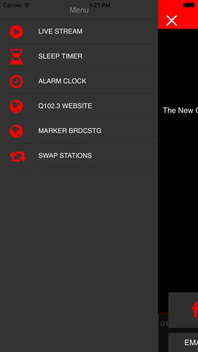 Скриншоты Q102.3 CLASSIC ROCK KRHQ APP