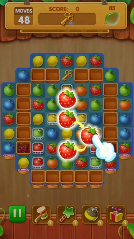 ภาพหน้าจอของ Fruits Mania: Crush king