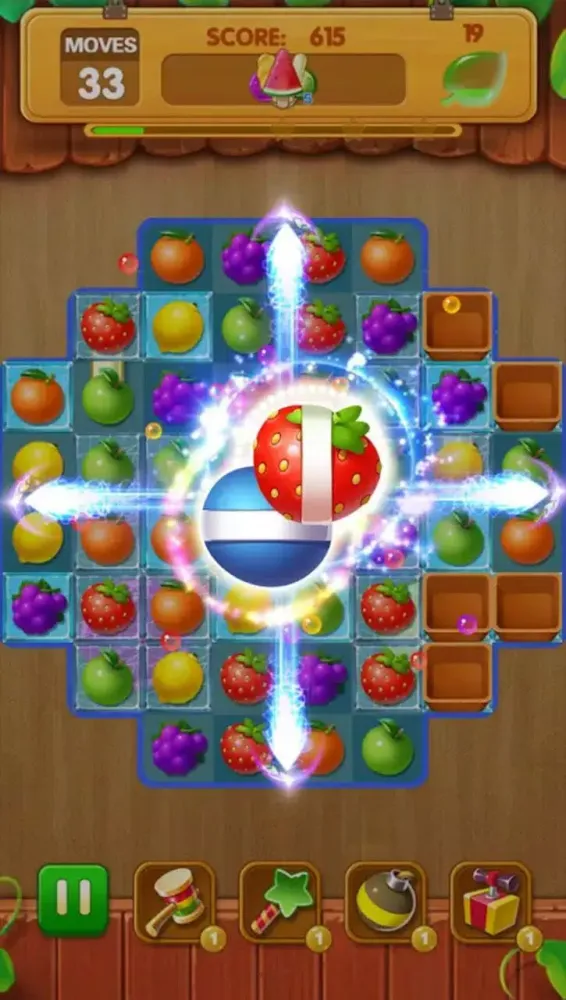 ภาพหน้าจอของ Fruits Mania: Crush king