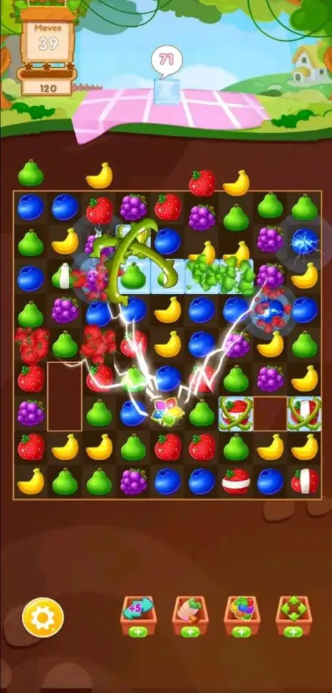 ภาพหน้าจอของ Fruits Mania: Crush king