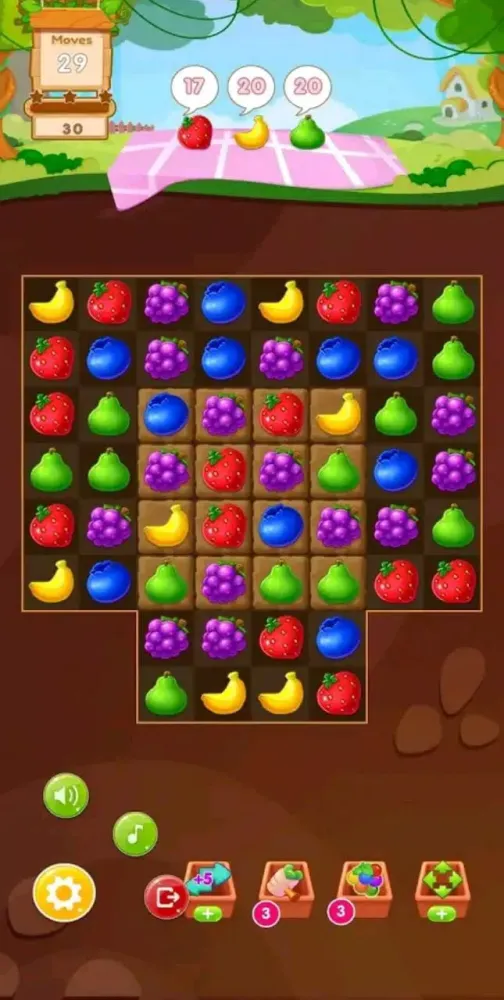 ภาพหน้าจอของ Fruits Mania: Crush king